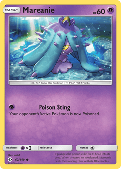 Mareanie Sun & Moon #62