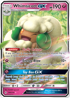 Whimsicott-GX Unbroken Bonds #140