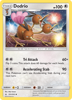Dodrio Unbroken Bonds #151