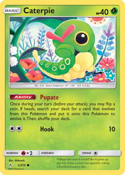 Caterpie Unbroken Bonds #2