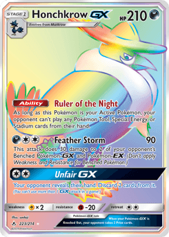Honchkrow-GX Unbroken Bonds #223