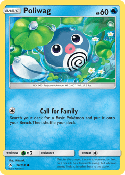 Poliwag Unbroken Bonds #37