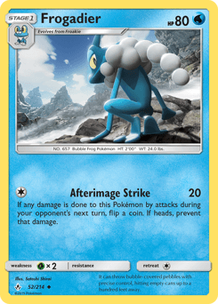Frogadier Unbroken Bonds #52