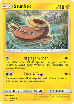 Stunfisk Unbroken Bonds #56