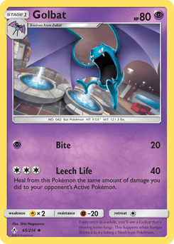 Golbat Unbroken Bonds #65