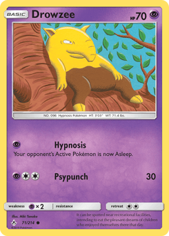 Drowzee Unbroken Bonds #71