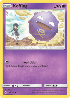 Koffing Unbroken Bonds #73