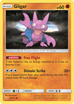 Gligar Unbroken Bonds #98