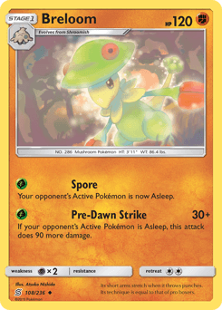 Breloom Unified Minds #108