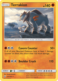 Terrakion Unified Minds #122