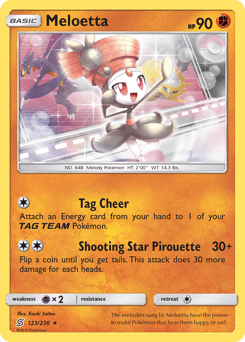 Meloetta Unified Minds #123