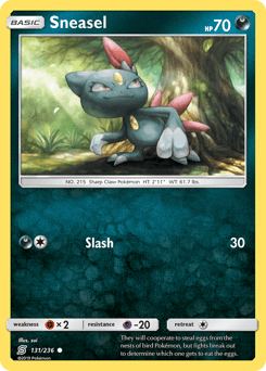 Sneasel Unified Minds #131