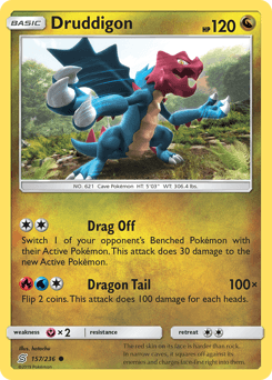 Druddigon Unified Minds #157