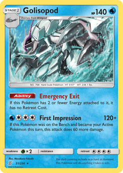 Golisopod Unified Minds #51