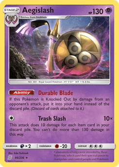 Aegislash Unified Minds #95