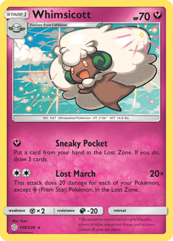 Whimsicott Cosmic Eclipse #148