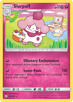 Slurpuff Cosmic Eclipse #154