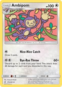 Ambipom Cosmic Eclipse #170