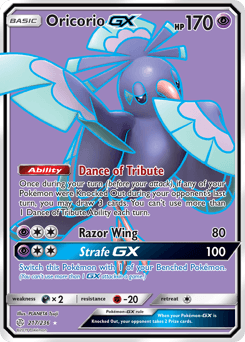 Oricorio-GX Cosmic Eclipse #217
