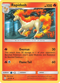 Rapidash Cosmic Eclipse #24