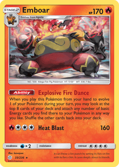 Emboar Cosmic Eclipse #33