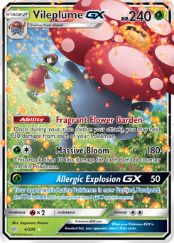 Vileplume-GX Cosmic Eclipse #4