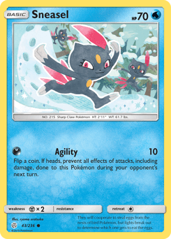 Sneasel Cosmic Eclipse #43