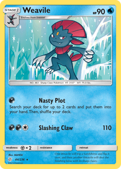 Weavile Cosmic Eclipse #44