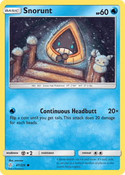 Snorunt Cosmic Eclipse #47