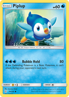 Piplup Cosmic Eclipse #54