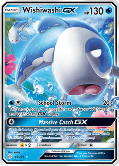 Wishiwashi-GX Cosmic Eclipse #63