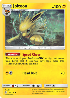 Jolteon Cosmic Eclipse #70