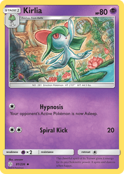 Kirlia Cosmic Eclipse #81