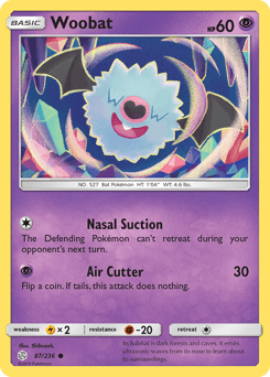 Woobat Cosmic Eclipse #87