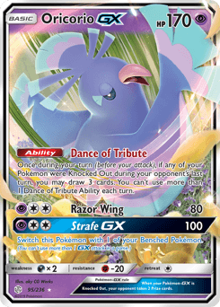 Oricorio-GX Cosmic Eclipse #95