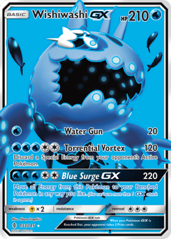 Wishiwashi-GX Guardians Rising #133