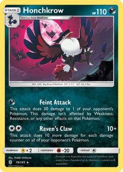 Honchkrow Guardians Rising #79