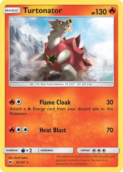 Turtonator Burning Shadows #26