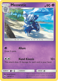 Meowstic Burning Shadows #60