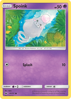 Spoink Crimson Invasion #41