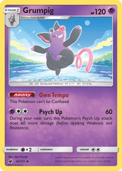 Grumpig Crimson Invasion #42