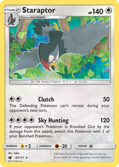 Staraptor Crimson Invasion #83