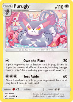 Purugly Ultra Prism #109