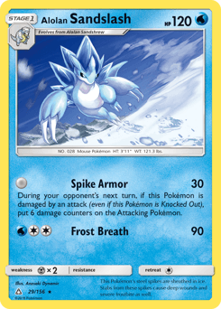 Alolan Sandslash Ultra Prism #29