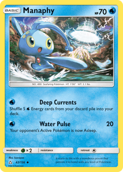 Manaphy Ultra Prism #42