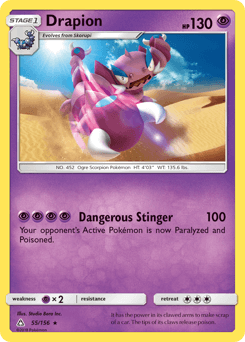 Drapion Ultra Prism #55