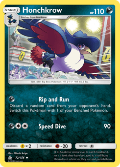 Honchkrow Ultra Prism #72