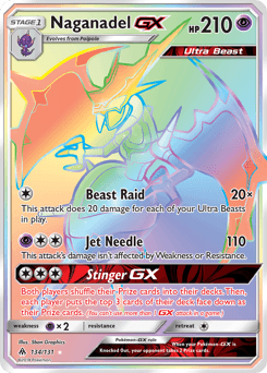 Naganadel-GX Forbidden Light #134