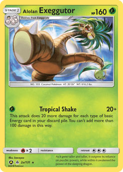 Alolan Exeggutor Forbidden Light #2a