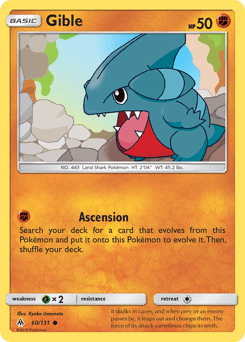 Gible Forbidden Light #60
